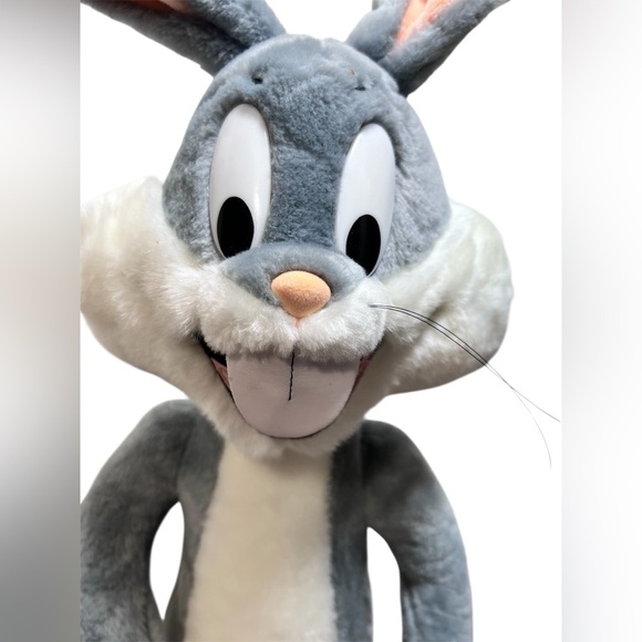 Vintage 1989 Bugs Bunny Plush Stuffed Animal 23” Warner Bros - Picture 7 of 9